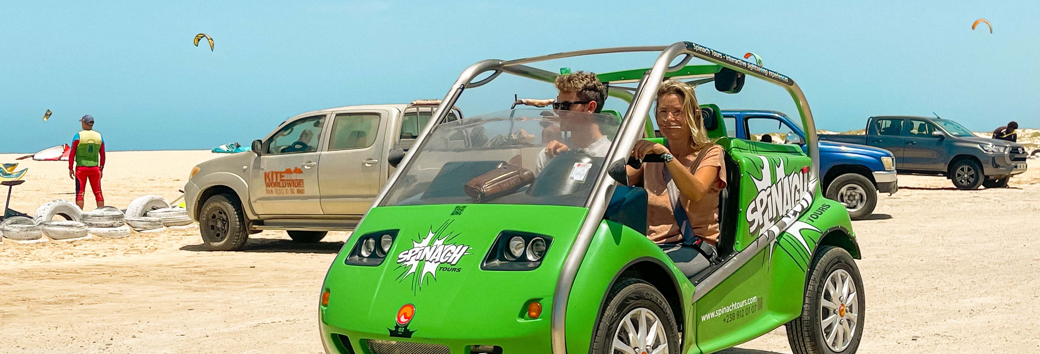 Tour a Ilha do Sal in auto elettrica