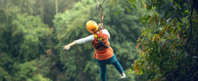 Tyrolienne au Parc Archéologique d’Angkor