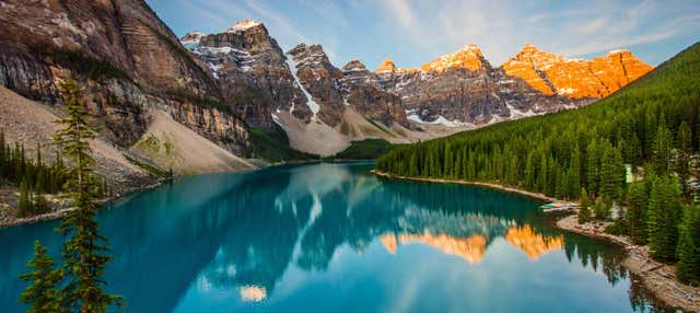 Escursione al lago Moraine all'alba o al tramonto