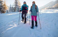 Snowshoe Trek in Banff