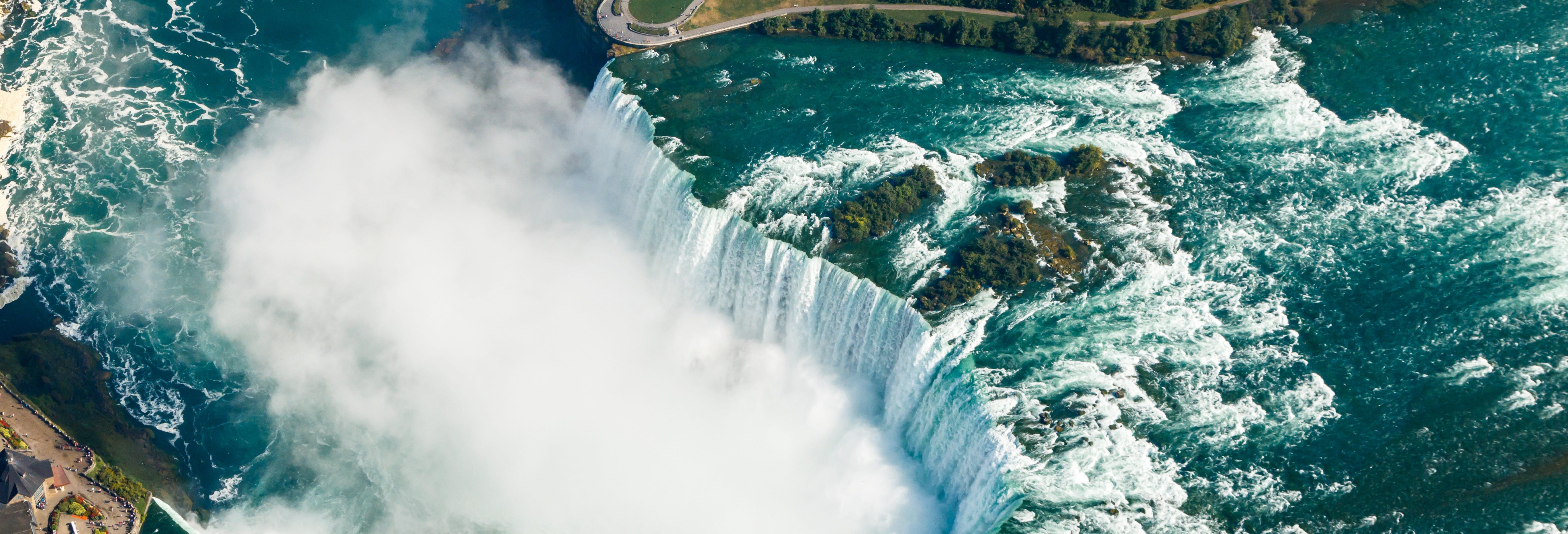 Helicopter Ride over Niagara Falls