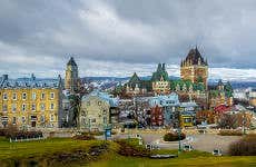 Excursão a Quebece às cachoeiras de Montmorency