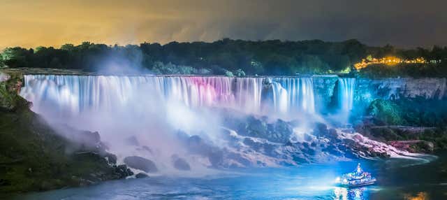 Escursione alle Cascate del Niagara con show di luci serale