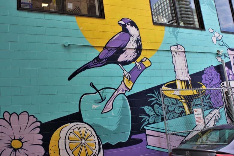 Tour del arte urbano por Vancouver + Taller de café artesanal