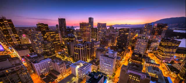 Tour panoramico serale di Vancouver