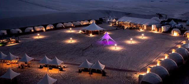 Notte nel deserto di Khor Al Adaid