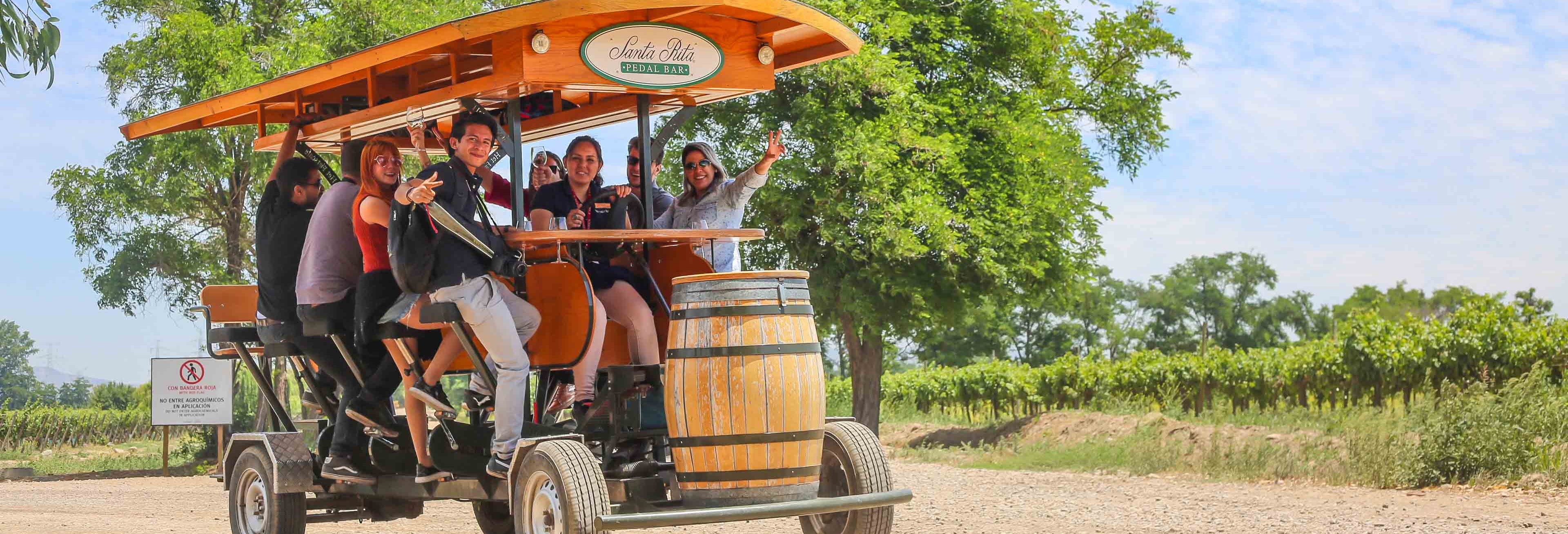 Vina Santa Rita Winery Pedal Bar Tour