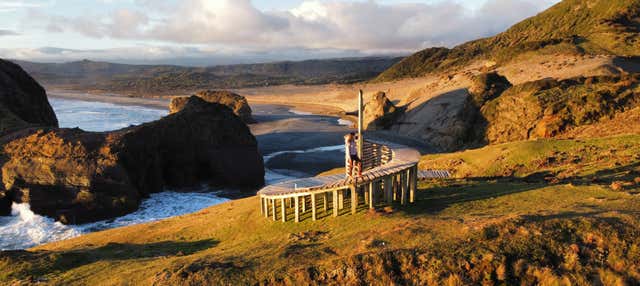 Trekking lungo la costa del Parco Tepuhueico