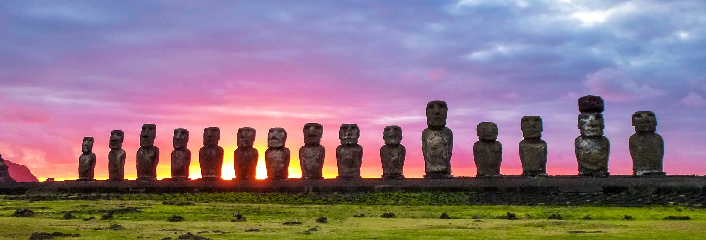 Escursione a Rano Raraku, Ahu Tongariki e Anakena