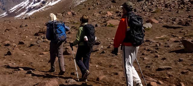 Trekking alla laguna di Espejo