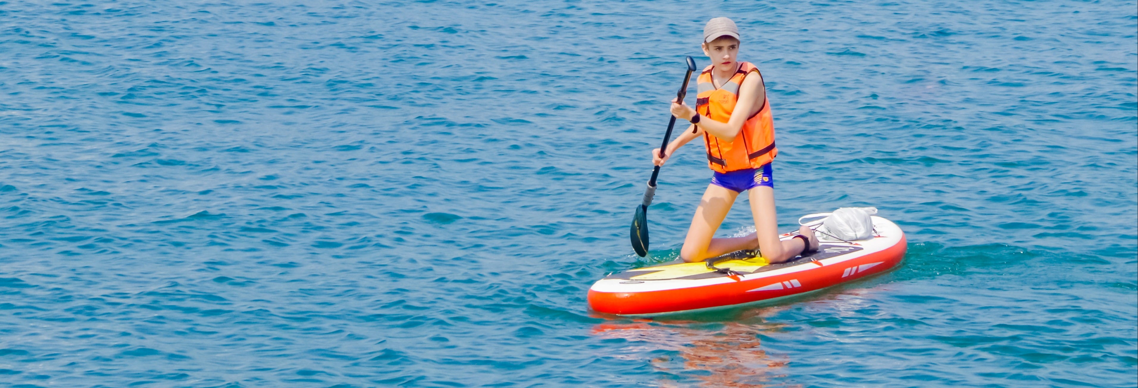 Paddle Surf Course in the Silvia Lagoon