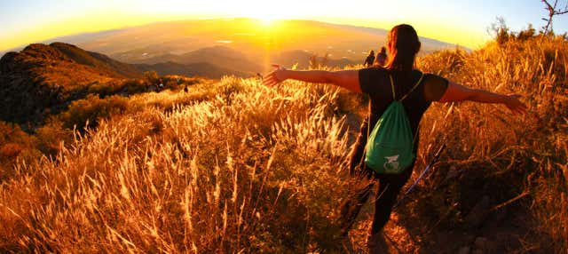 Trekking sul Cerro Tamaya al tramonto