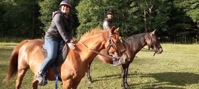 Passeggiata a cavallo in riva al fiume Liucura