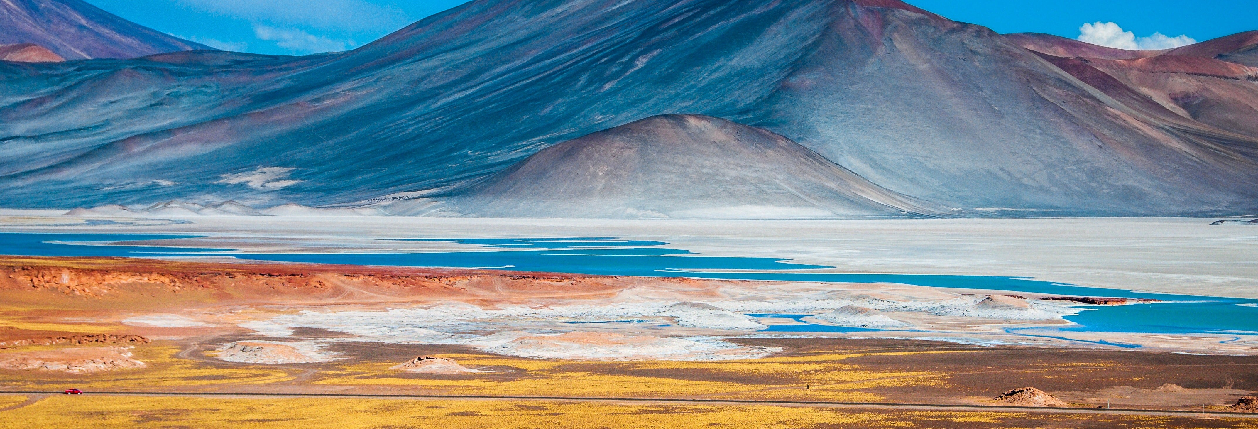 Piedras Rojas, Salar de Atacama e lagos do altiplano