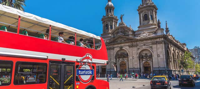 Autobus turistico di Santiago del Cile
