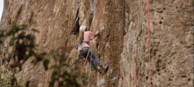 Arrampicata sul Cajón del Maipo
