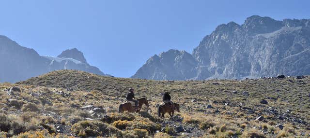 Passeggiata a cavallo nel Cajón del Maipo