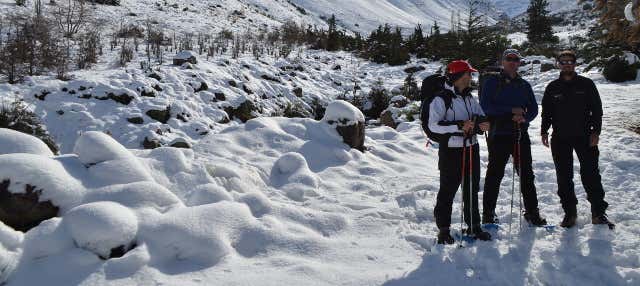 Passeggiata con racchette da neve sul Cajón del Maipo
