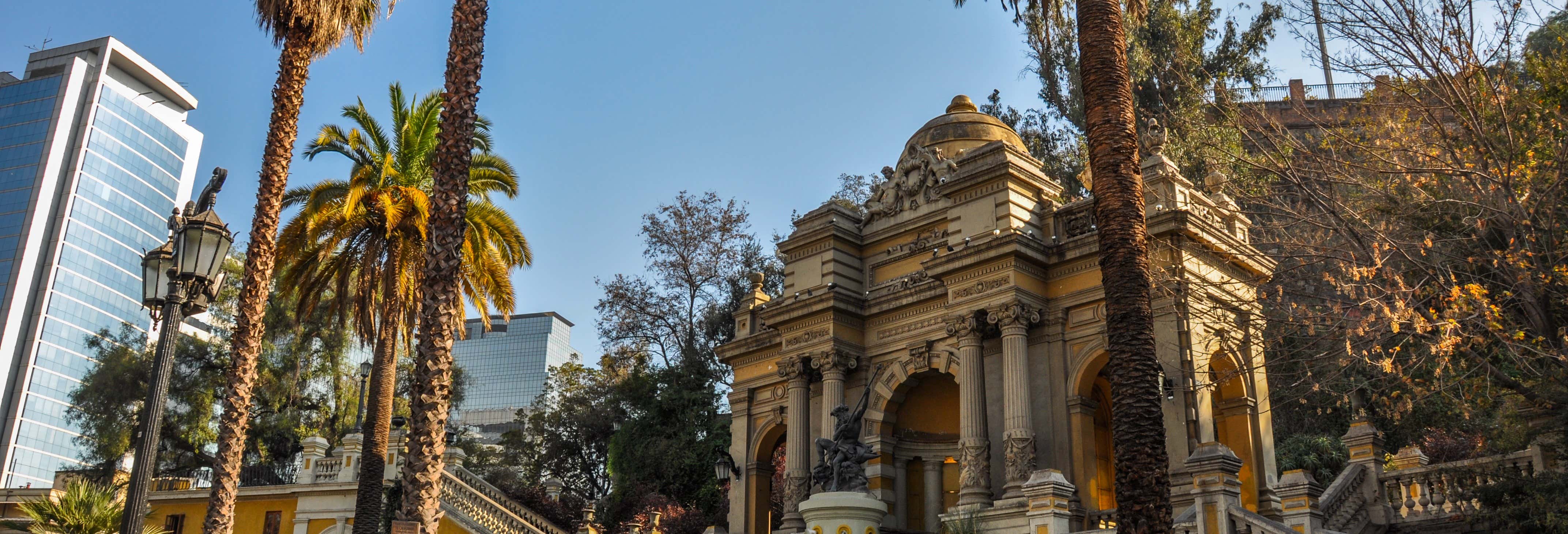 Tour por Lastarria e cerro Santa Lucía