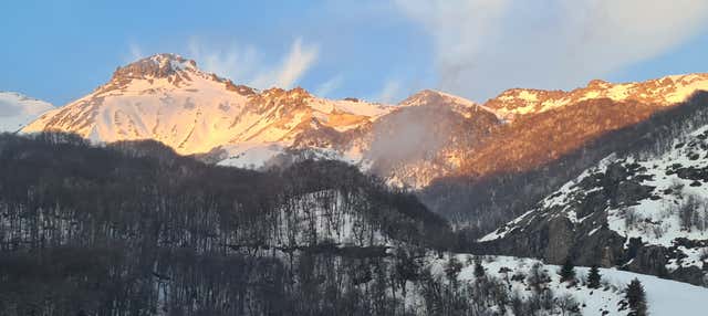 Tour de neve pelos Nevados de Chillán