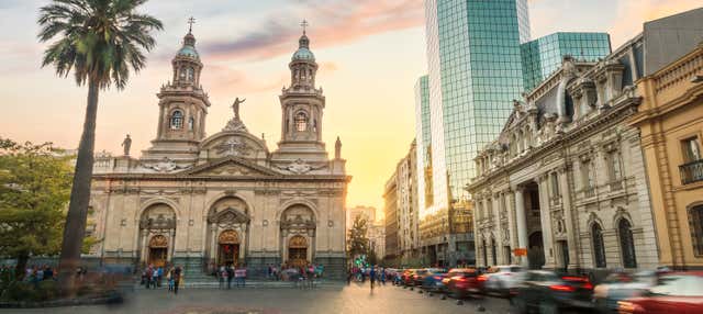 Visita guiada pelo centro histórico de Santiago