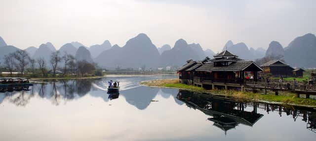 Escursione a Yangshuo in barca + Spettacolo Impression Liu Sanjie