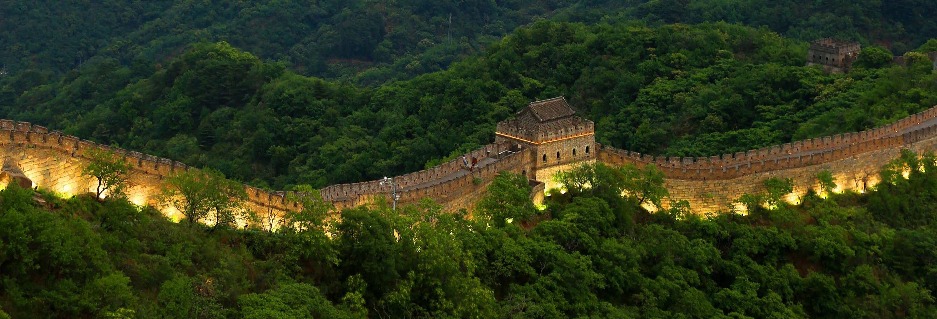 Excursión a la Gran Muralla China de Mutianyu al atardecer + Teleférico