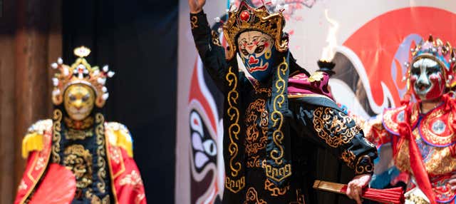 Opera cinese nel teatro TaipeiEYE