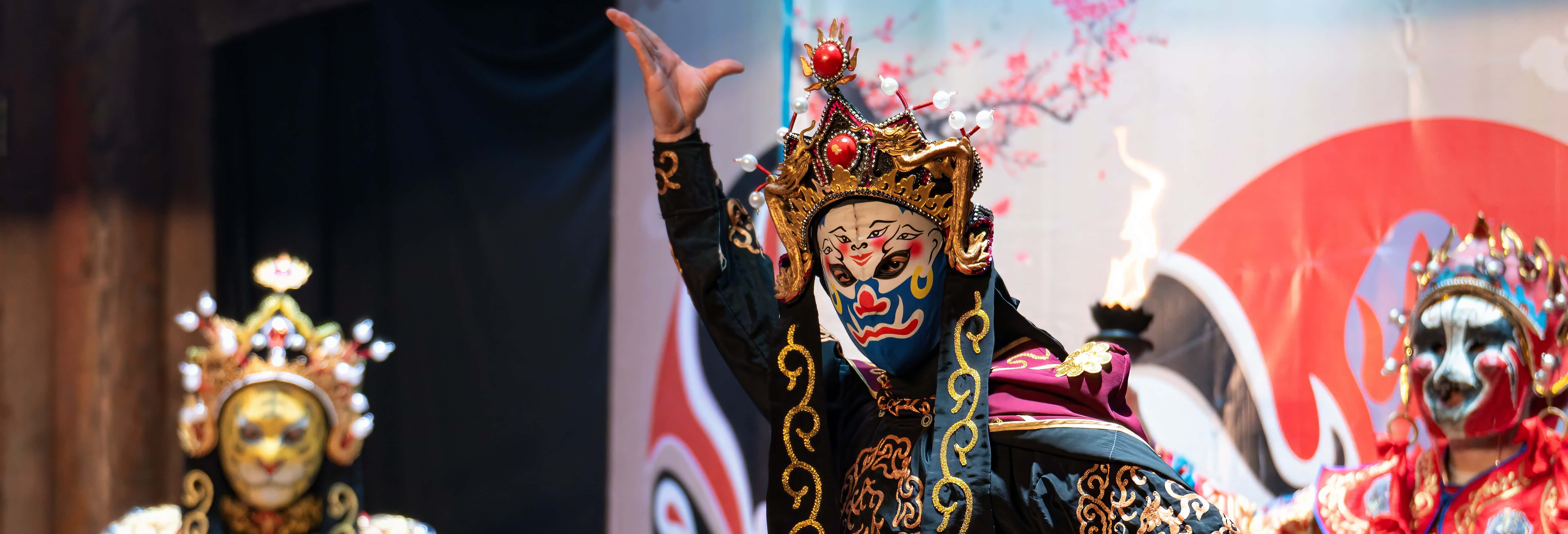 Opera cinese nel teatro TaipeiEYE