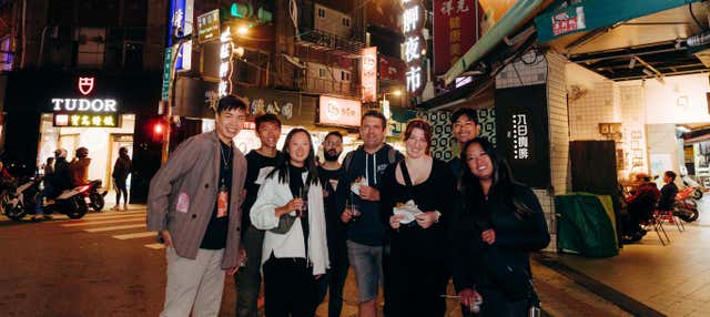 Tour gastronómico nocturno por Taipéi