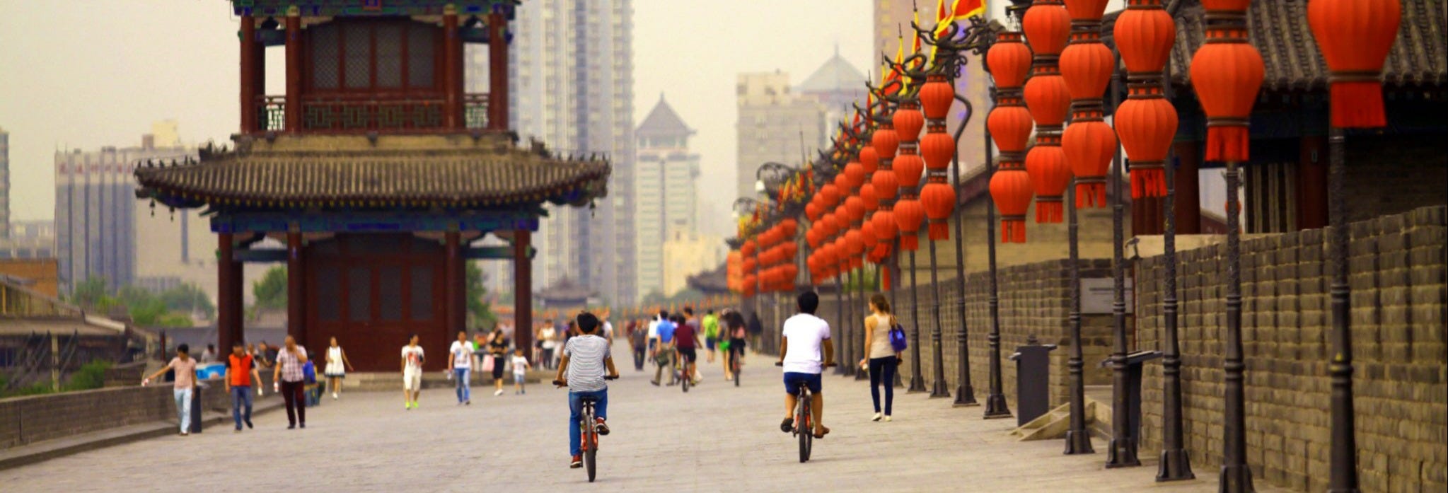 Xi'an City Wall Private Bike Tour