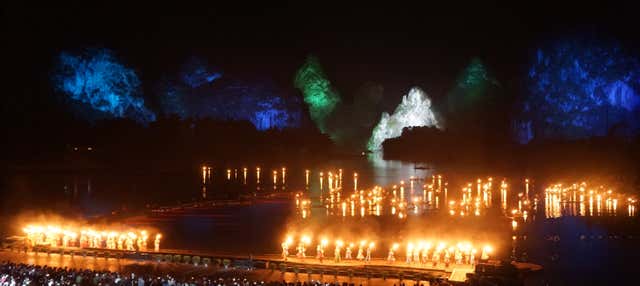 Spettacolo Impression Liu Sanjie sul fiume Li