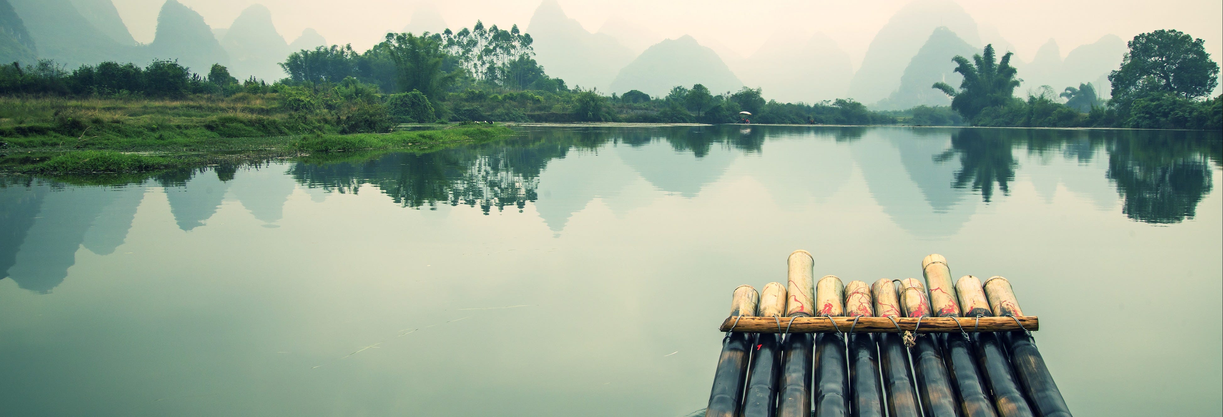 Yangshuo Bike & Bamboo Raft Private Tour