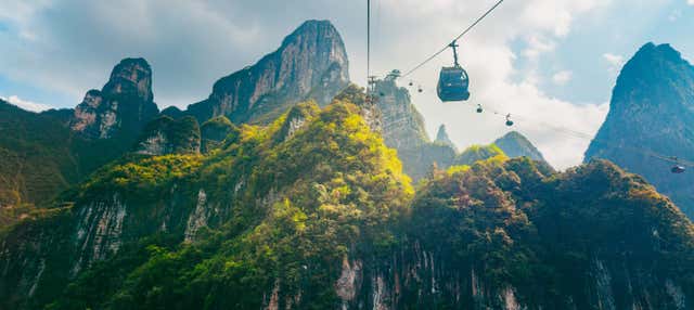 Biglietti per il Parco Nazionale della Montagna Tianmen + Funivia