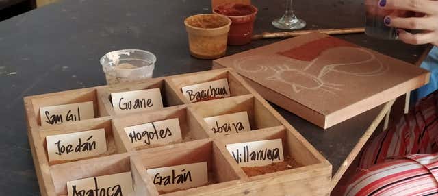 Laboratorio di artigianato a Barichara