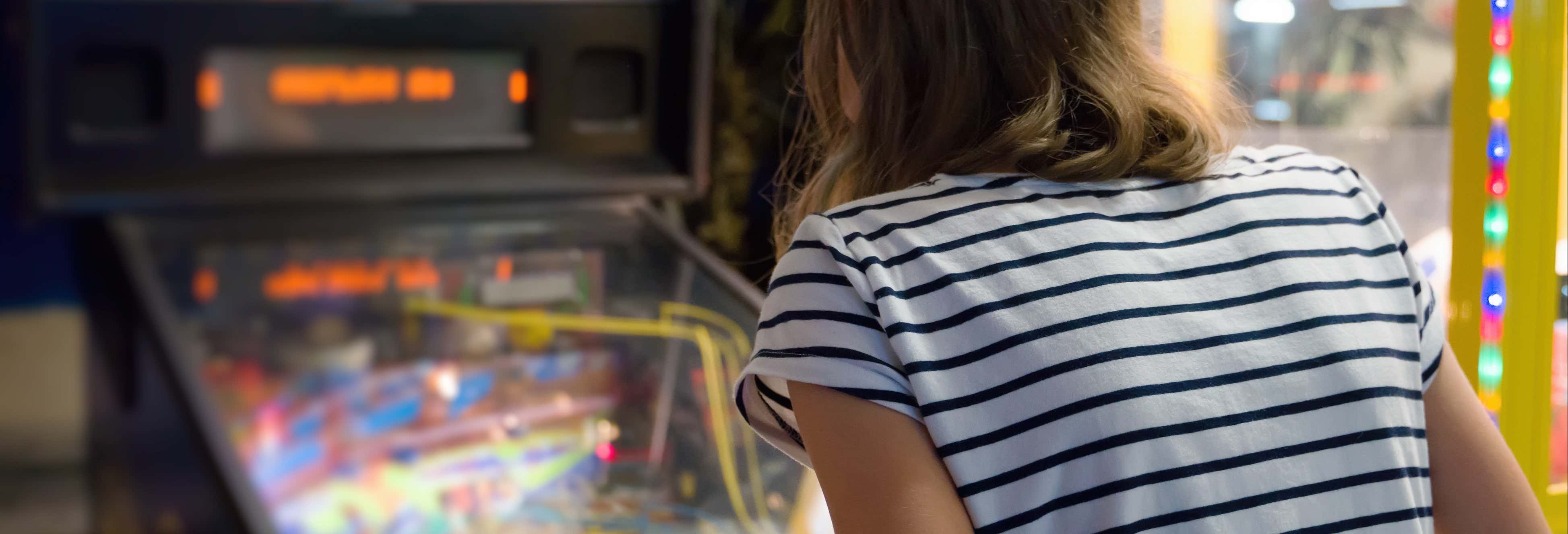 Biglietti per un locale di flipper bolirana