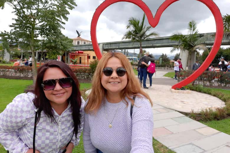 Selfie en el Parque Jaime Duque - Selfie en el Parque Jaime Duque