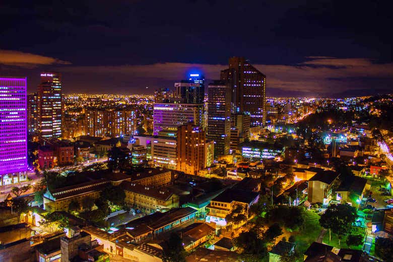 Luces de la Bogotá nocturna - Luces de la Bogotá nocturna
