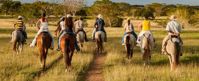 Balade à cheval privéee aux cerros de Guadalupe et Monserrate