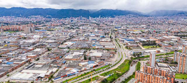 Volo in elicottero a Bogotà