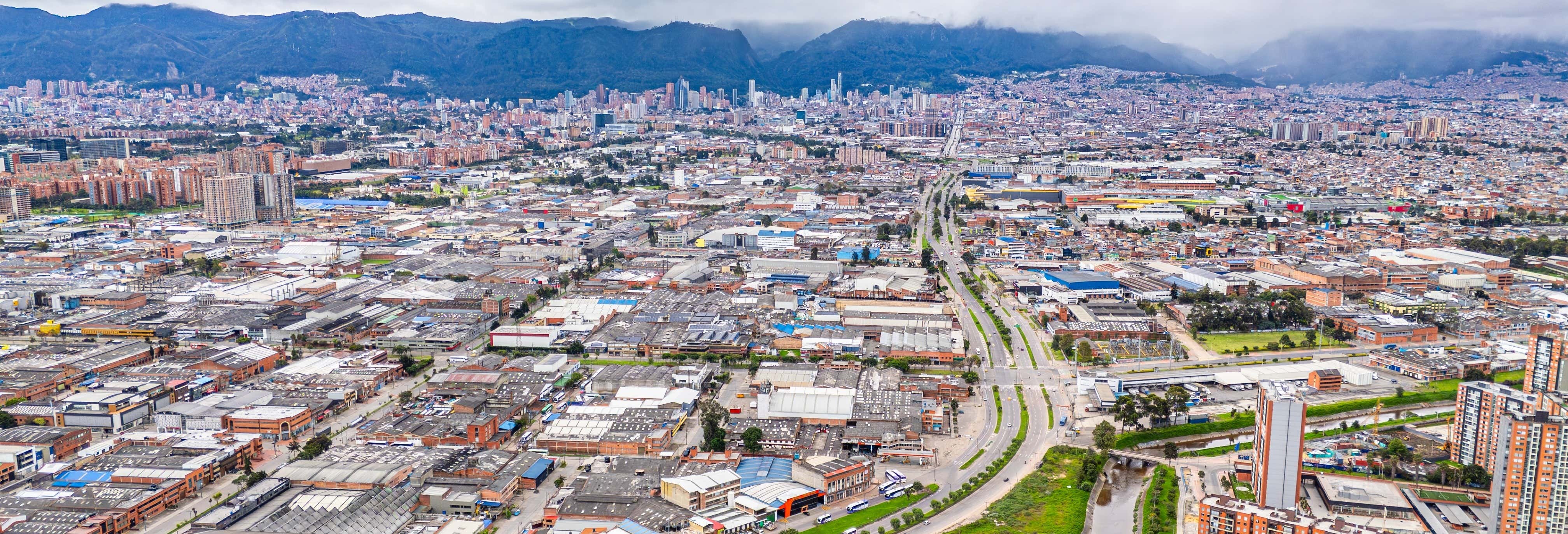 Volo in elicottero a Bogotà