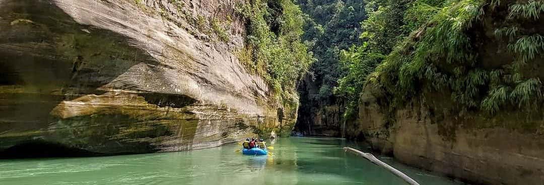 Rafting nel canyon del fiume Güejar