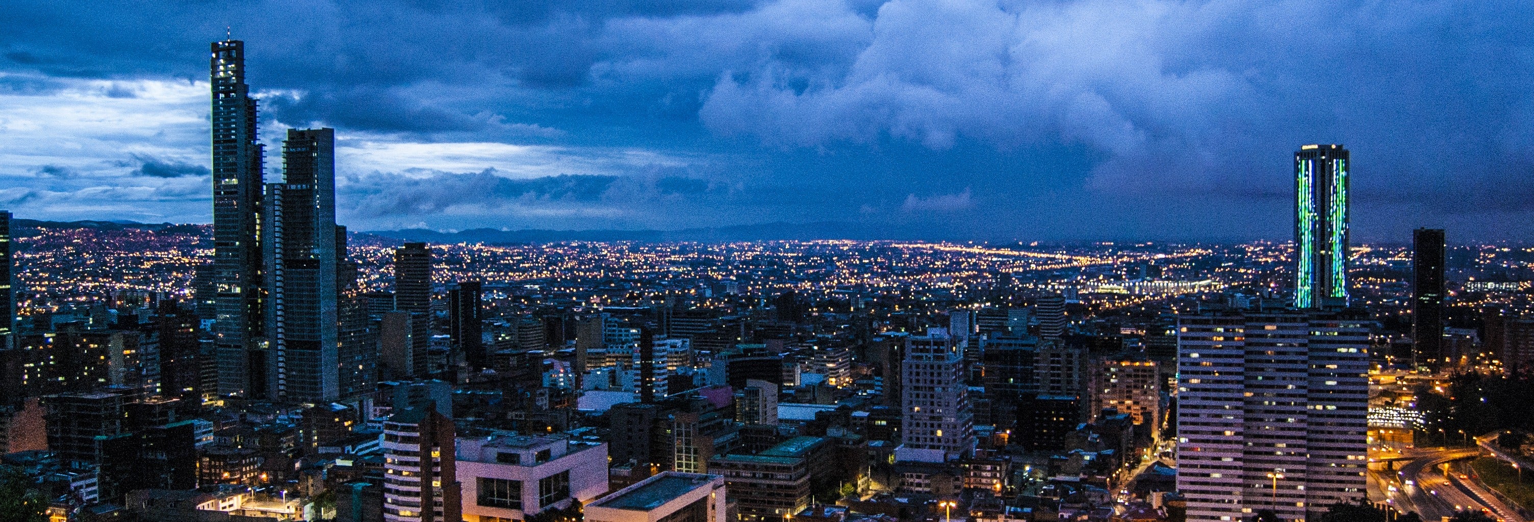 Tour noturno por Bogotá