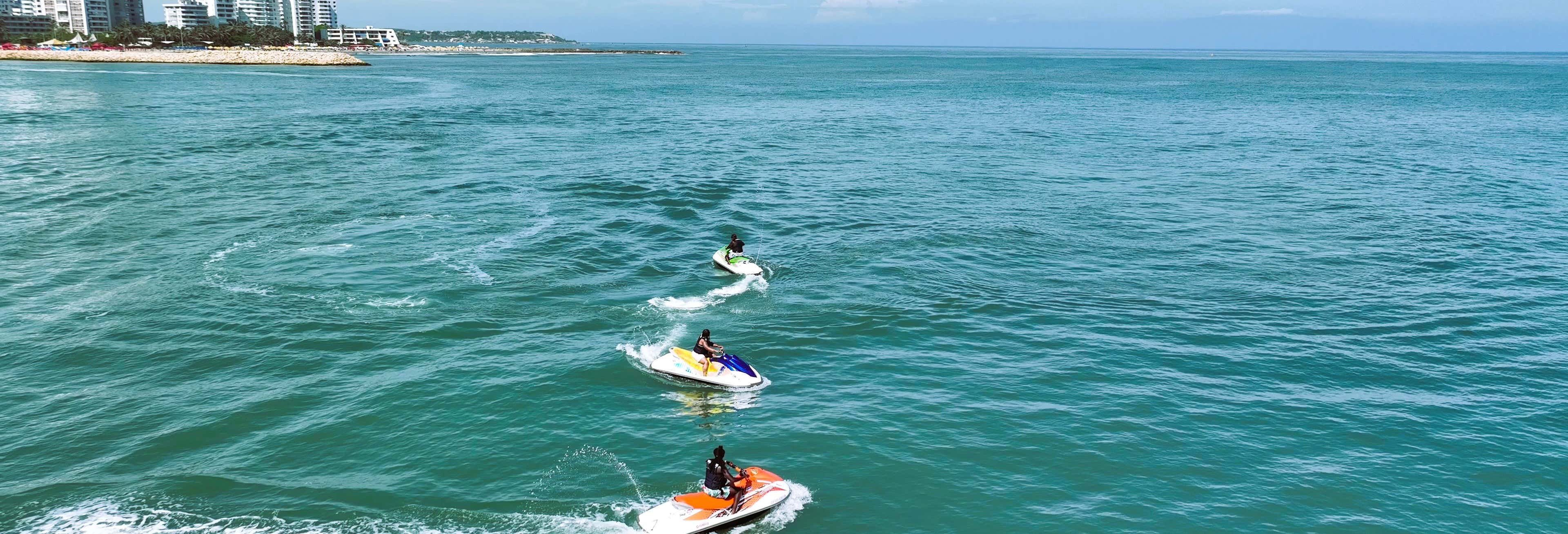 Noleggio moto d'acqua a Cartagena