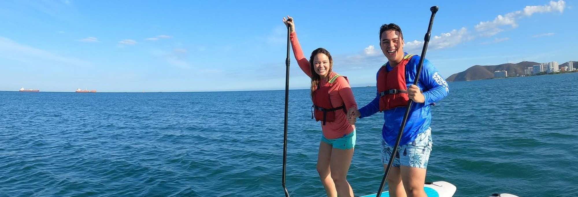 Lezione di paddle surf a Cartagena