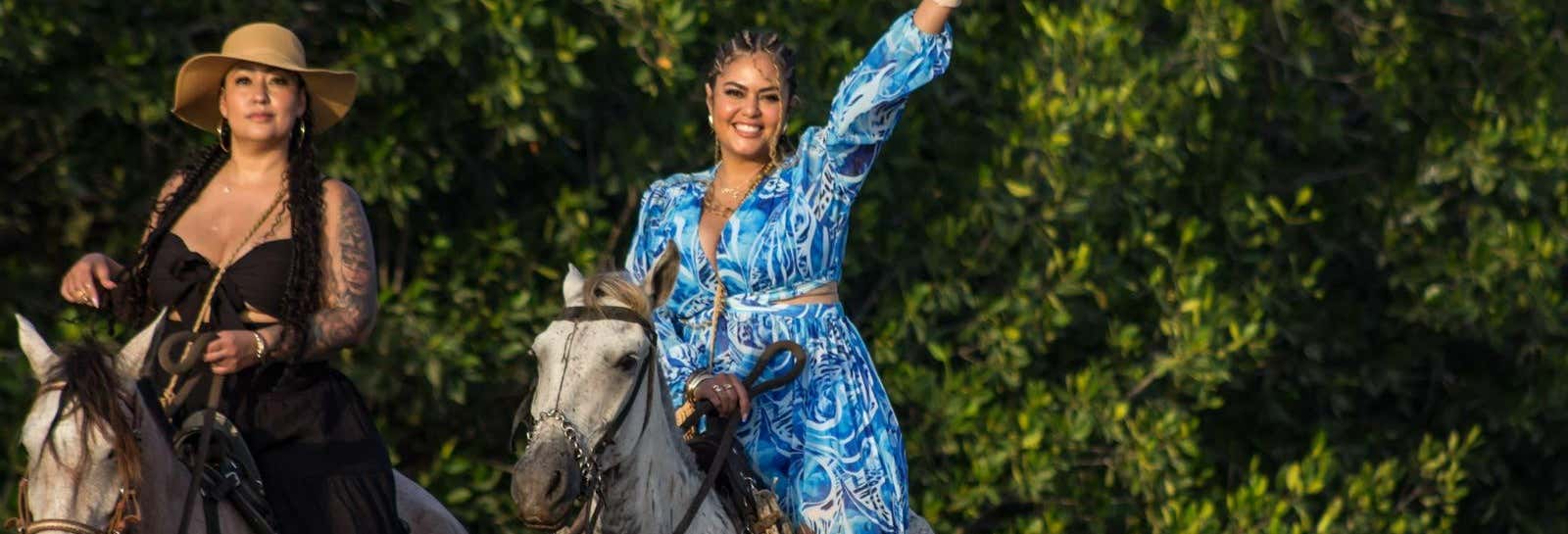 Escursione a una tenuta di cavalli di Manzanillo del Mar