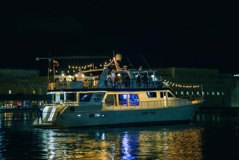 Crucero VIP con cena por Cartagena