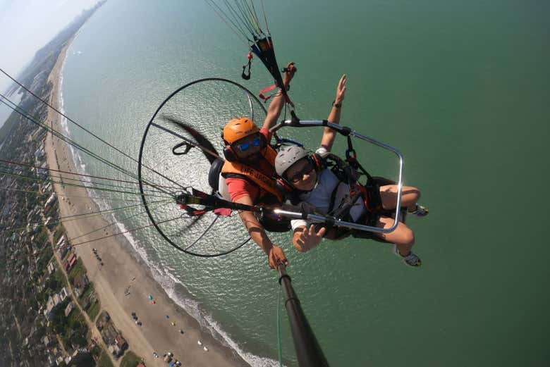 Vuelo en paratrike por Cartagena + Tour por los manglares