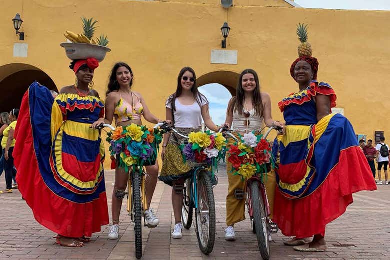 Tour del arte urbano en bicicleta