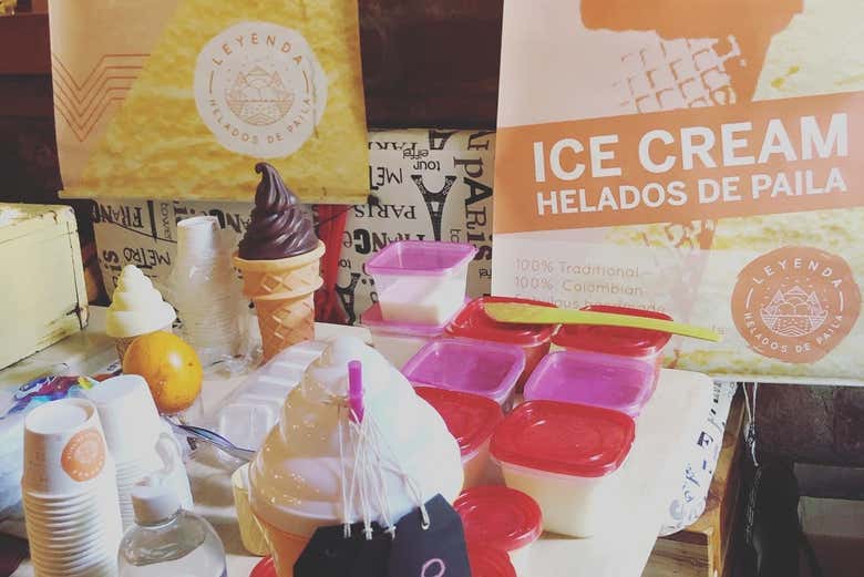 Taller y degustación de helado de paila